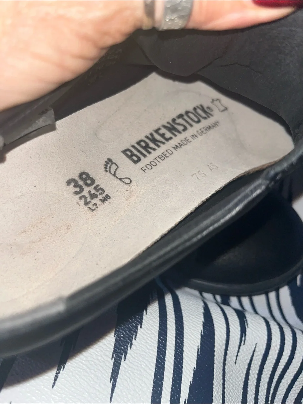 Birkenstock smooth black